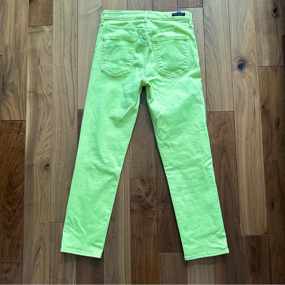 Citizens of Humanity Cara High-rise Cigarette Ankle Jeans Blaze Yellow 29 - Picture 4 of 11